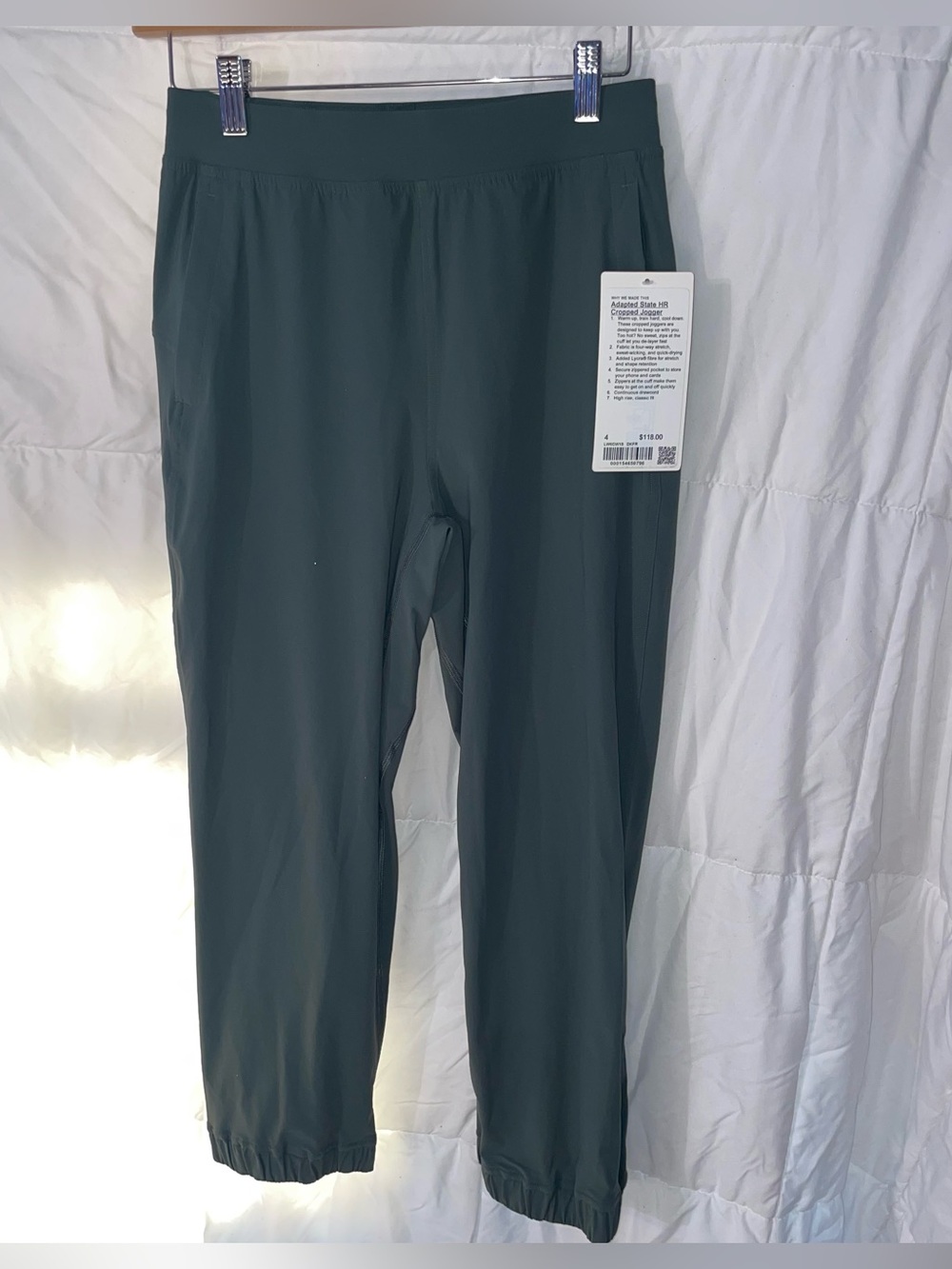 NWT LuLuLemon Adapted State HR Joggers Dark Forest -4-